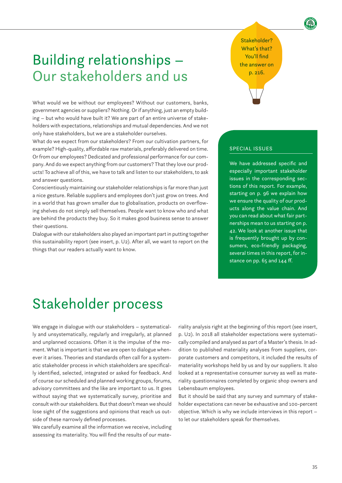 Vorschau Sustainability Report 2019 Seite 37
