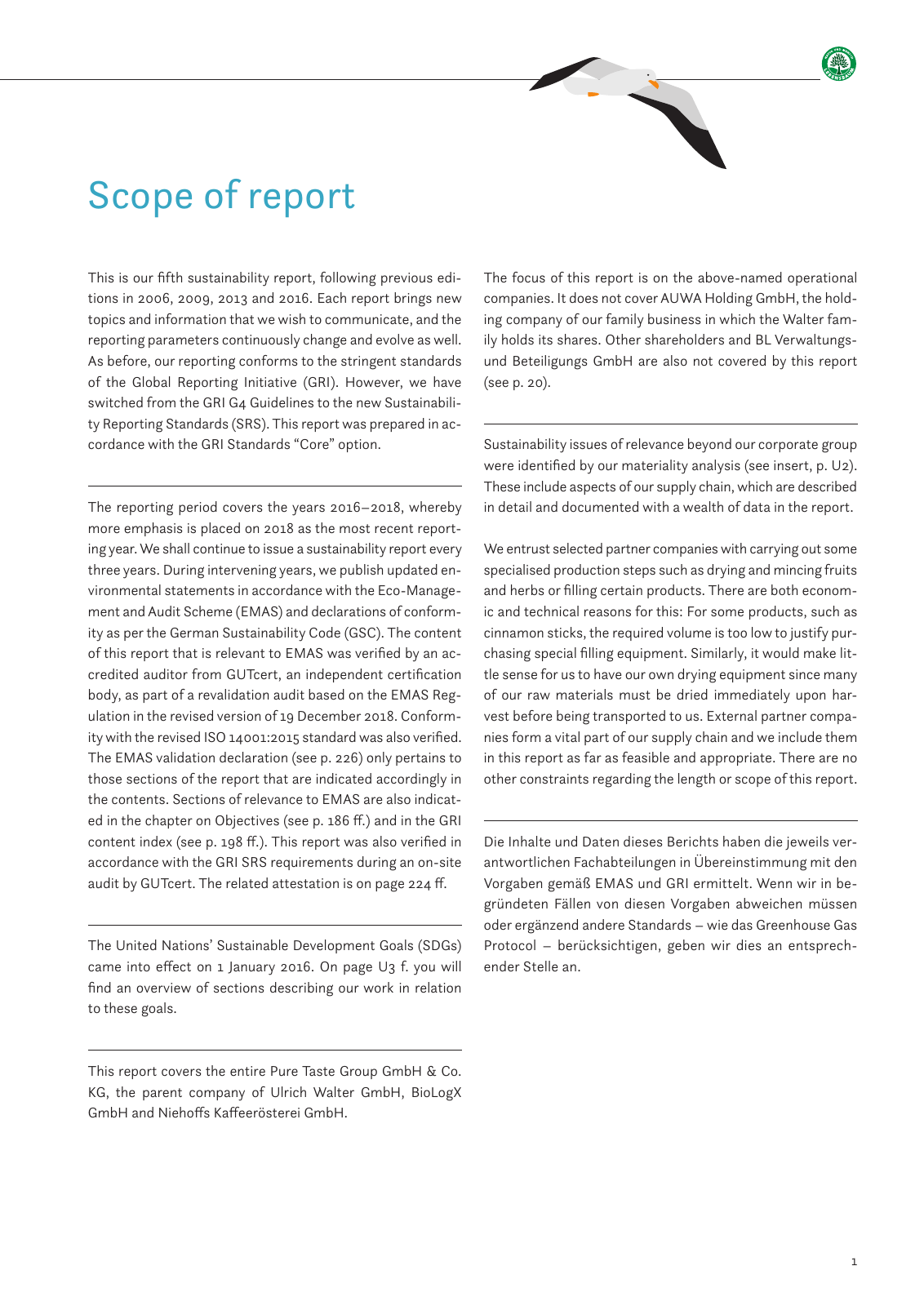 Vorschau Sustainability Report 2019 Seite 3